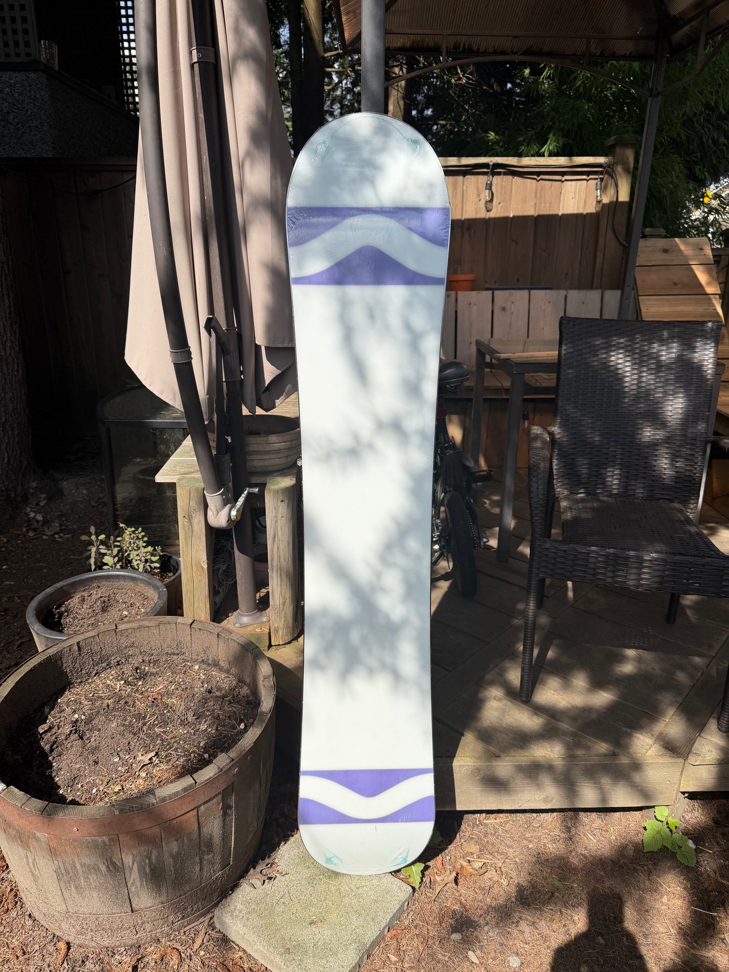Shorty's Purple Crayon with Mt. Seymour Wood Core 158cm